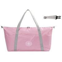 Жени Weekender Baggage Multi Pockets Фитнес чанти с голям капацитет за рамо пътуване с чанта регулируема каишка през нощ