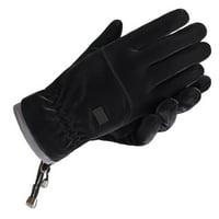 Kayannuo Обратно към училищния клирънс мъже зимни ръкавици топли сензорни екрани Ръкавиди вятърни ръкавици за мъже