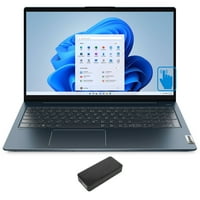Lenovo Idepad Home Business Laptop, Intel Iris XE, 12GB RAM, 512GB PCIE SSD, Backlit KB, Wifi, Win Pro) с DV4K Dock