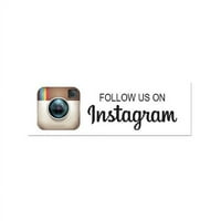 Следвайте ни в Instagram печатни етикети