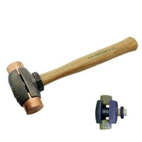 S. Osborne Copper Split Hacer Hammer 395-2C, размер 2, направен в САЩ