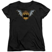 Лого на Batman - Bat Wings - Женска риза с къс ръкав - малка