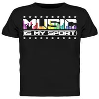 Музиката е моята тениска за мъже спортен тийз от тениска на Shutterstock