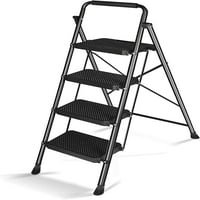 Стъпка стълба преносима стъпка столче с удобен ръчен шкаф и допълнителни широки педали против приплъзване много целта здрава сгъваема стълба стълба