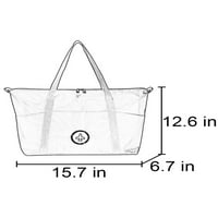 Sanviglor Women Travel Duffel Bag Multi Pockets Фитнес чанти с голям капацитет раменна седмица багаж регулируема каишка мъже водоустойчив горна дръжка, разглобяем цип лилаво