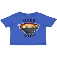 Inktastic miso сладко с мисо супа подарък за малко дете или тениска за момиче