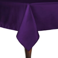 Ultimate Textile Rentible Shantung Satin - Majestic Rectangular Squecloth - за сватби, домашни партита и специална употреба на събития, лилаво
