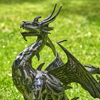 Zaer Metal Dragon Statue Bagrat