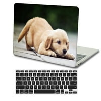 Kaishek Hard Protective Shell Case Cover, съвместим с MacBook Pro 16 - A & A + Black Keyboard Cover, Animal 86