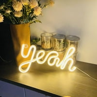 Party LED лампа, креативна форма, енергийно спестяване, без трептене, батерия, 3D визуален ефект, декоративен PVC уникален буква ненов знак, настолен LED лампа, партии за парти