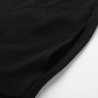 Жени ежедневни кръгли шия с дълъг ръкав приспособяване на туника топ торбисти сладък животински овце печат удобна блуза с джобове суичъри Основни тениски за тениски