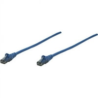 Intellinet Network Solutions CAT UTP Network Patch Cable, FT, Blue