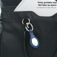 Приложим Apple Airtag Защитен ръкав Проследяване Артефакт Lychee Pattern TPU Locator Anti-Lost Hanging Bag Keychain